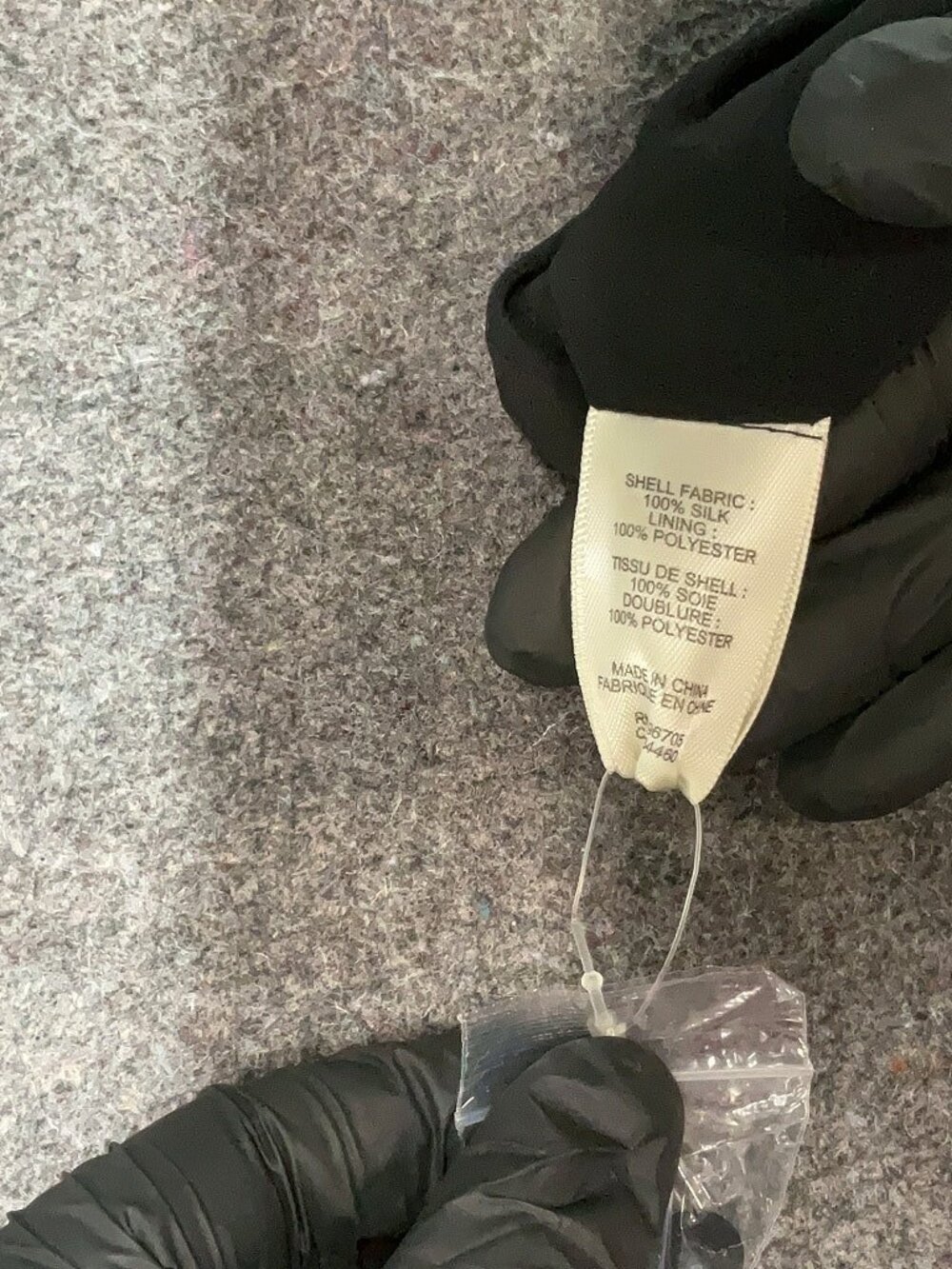 Rebecca Taylor 100% Silk Printed Wrap Dress – Size 2 – Black Floral Long Sleeve - Picture 6 of 6